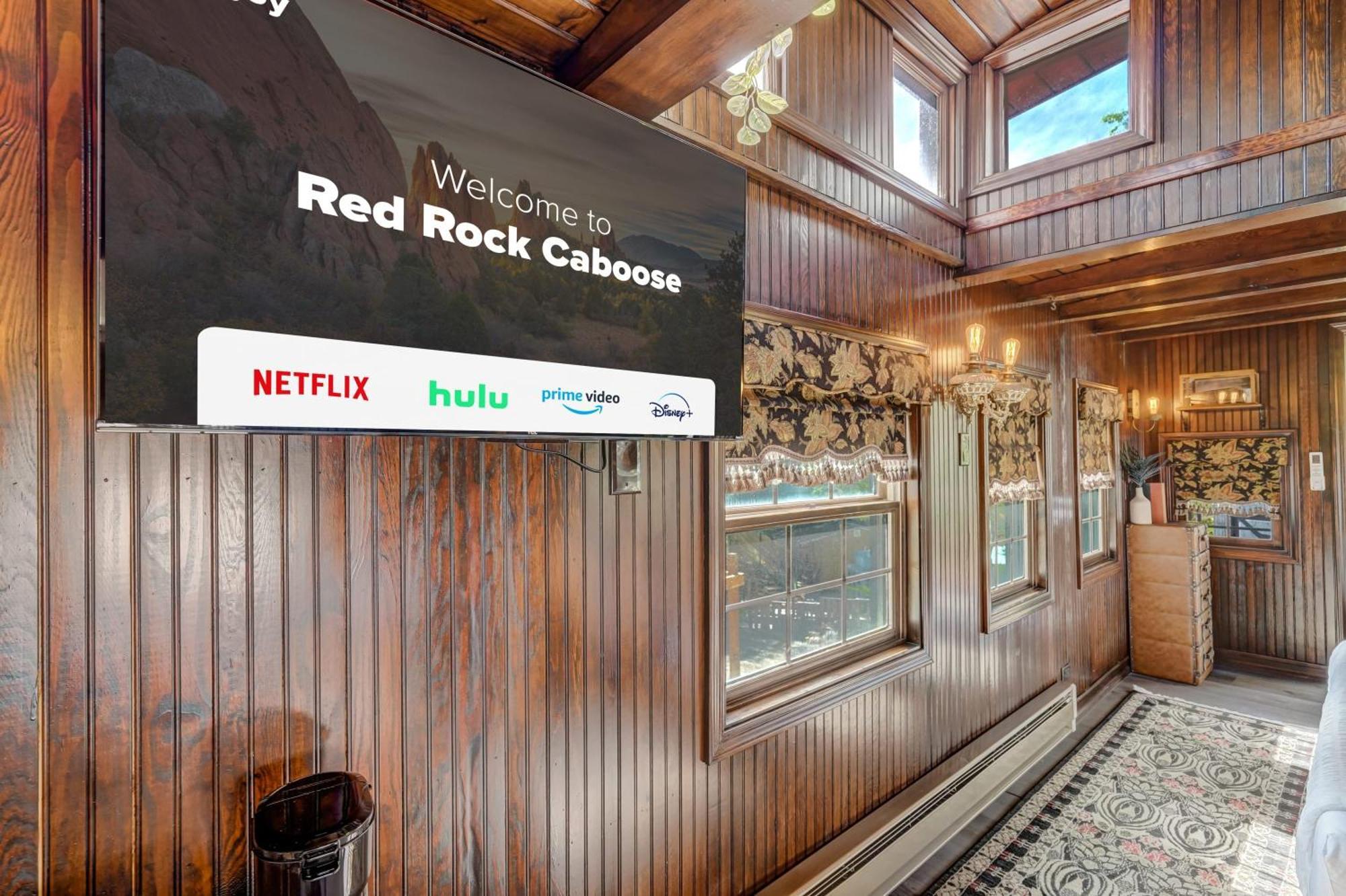 1920S Red Rock Caboose Bike Hike Explore Colorado Springs Exterior photo